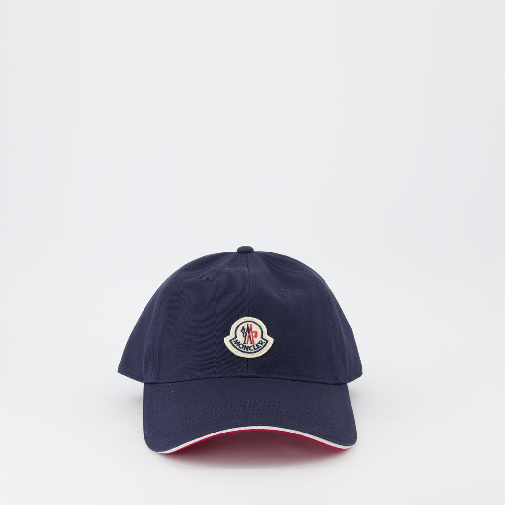 Chapéus, bonés e gorros Casquette à logo et liseré Moncler Azul Homme