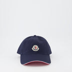 Chapéus, bonés e gorros Casquette à logo et liseré Moncler Azul Homme