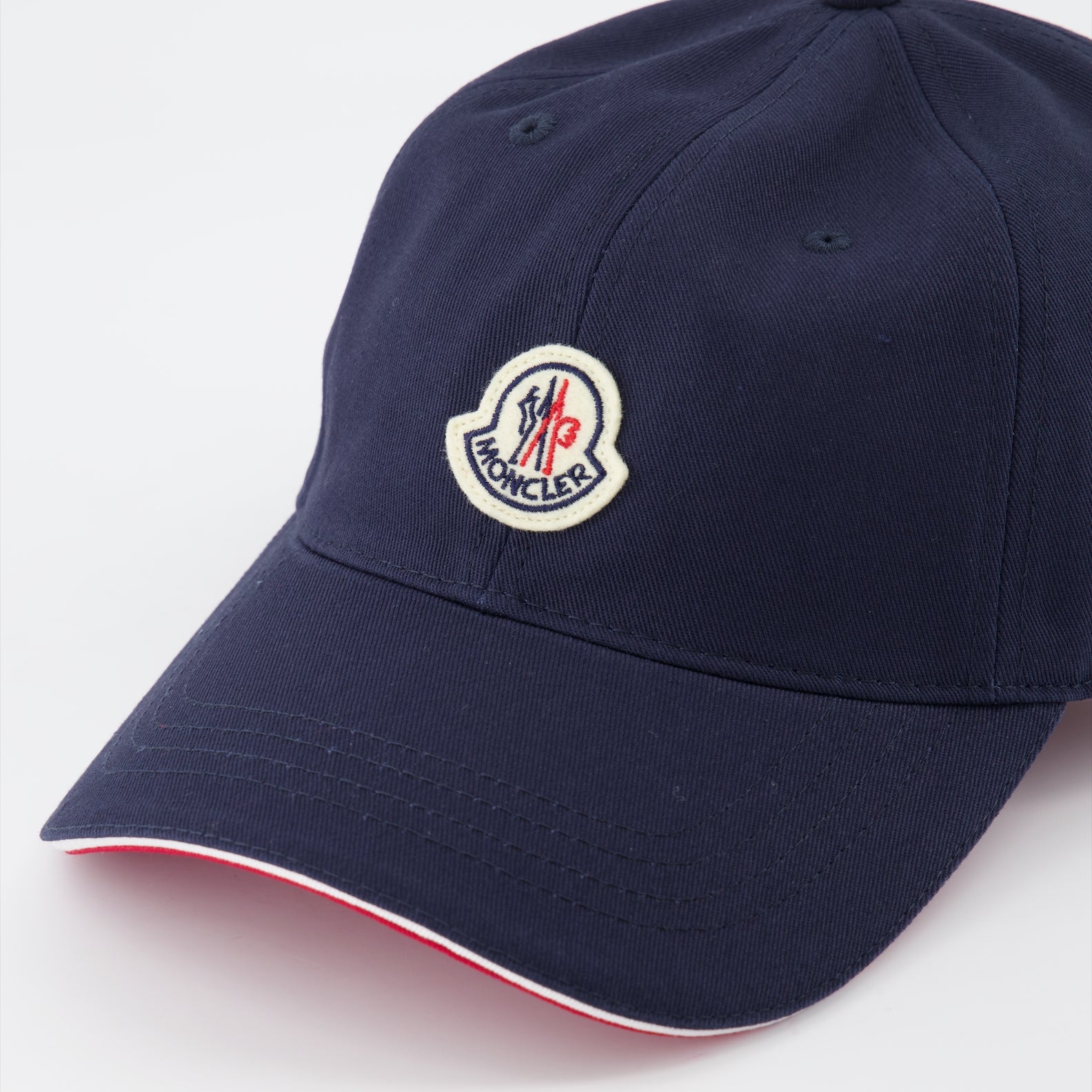 Chapéus, bonés e gorros Casquette à logo et liseré Moncler Azul Homme