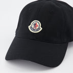 Chapeaux, casquettes et bonnets Casquette à logo Moncler Noir Homme