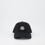 Chapeaux, casquettes et bonnets Casquette à logo Moncler Noir Homme