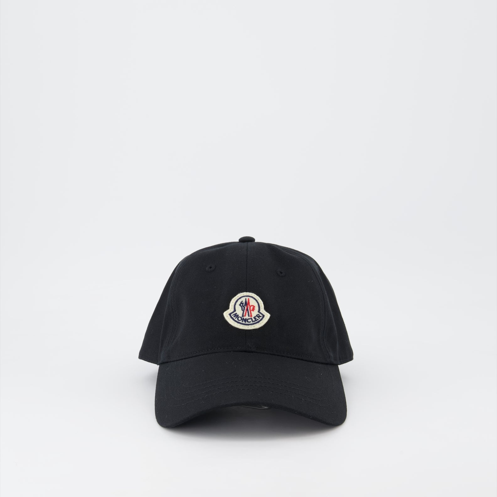Chapeaux, casquettes et bonnets Casquette à logo Moncler Noir Homme