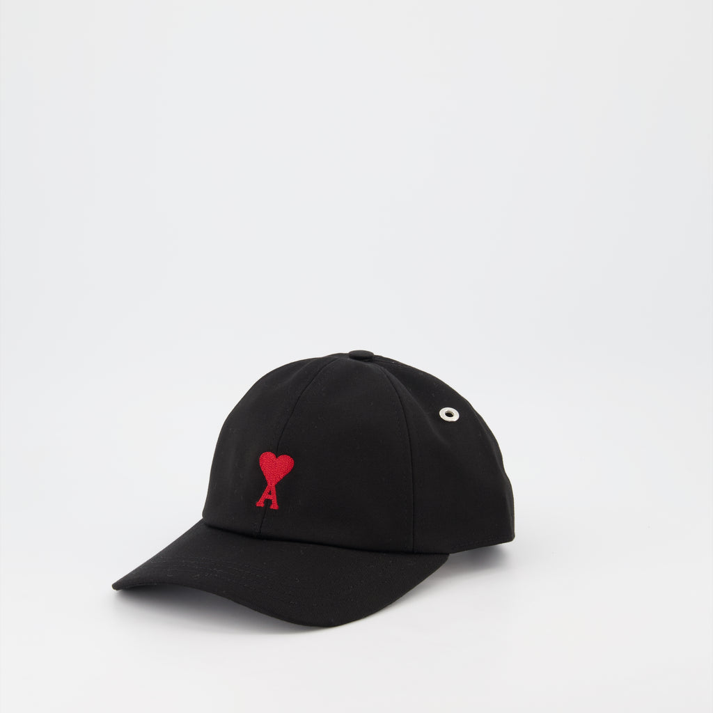 Chapeaux, casquettes et bonnets Casquette Ami de Coeur Ami PARIS Noir Unisexe