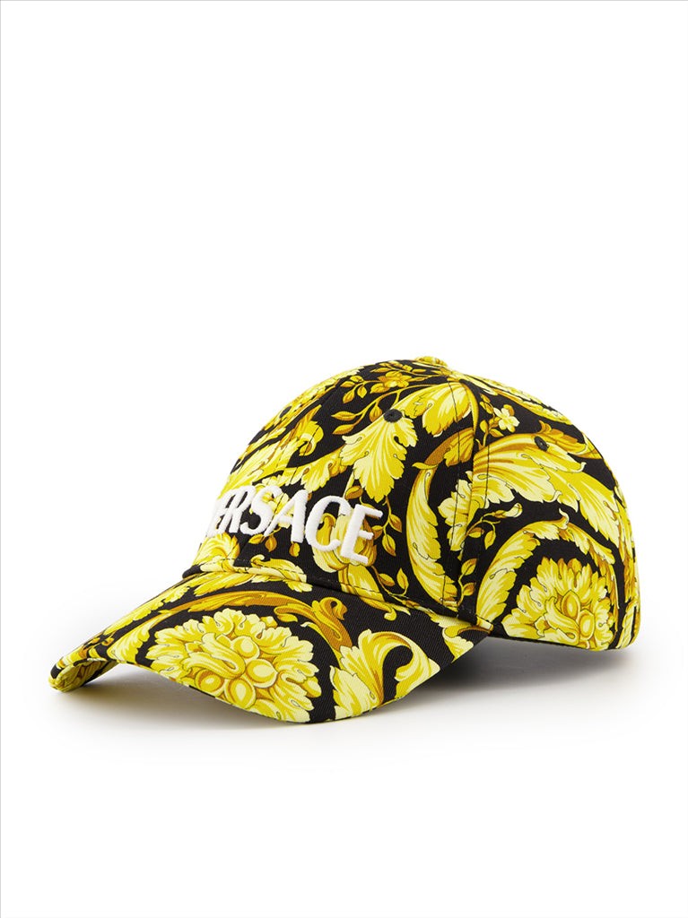 Hats, caps and beanies Barocco cap Versace Gold Man