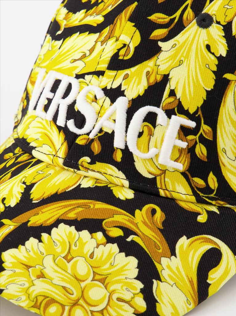 Hats, caps and beanies Barocco cap Versace Gold Man