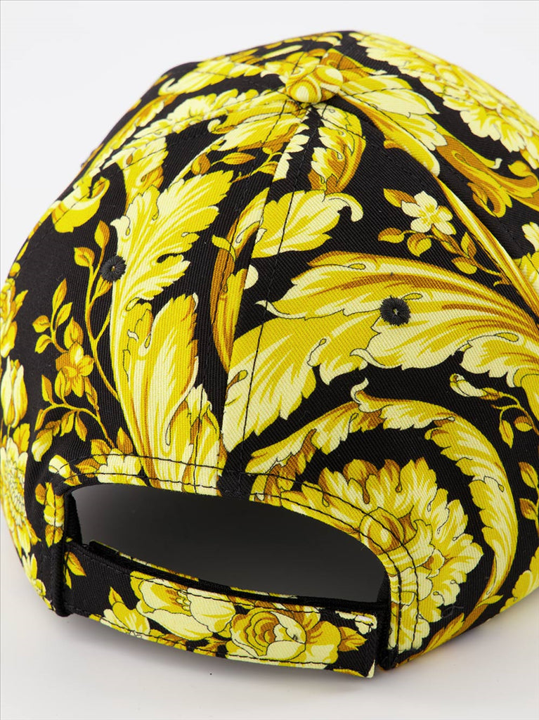 Hats, caps and beanies Barocco cap Versace Gold Man