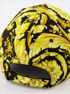 Hats, caps and beanies Barocco cap Versace Gold Man