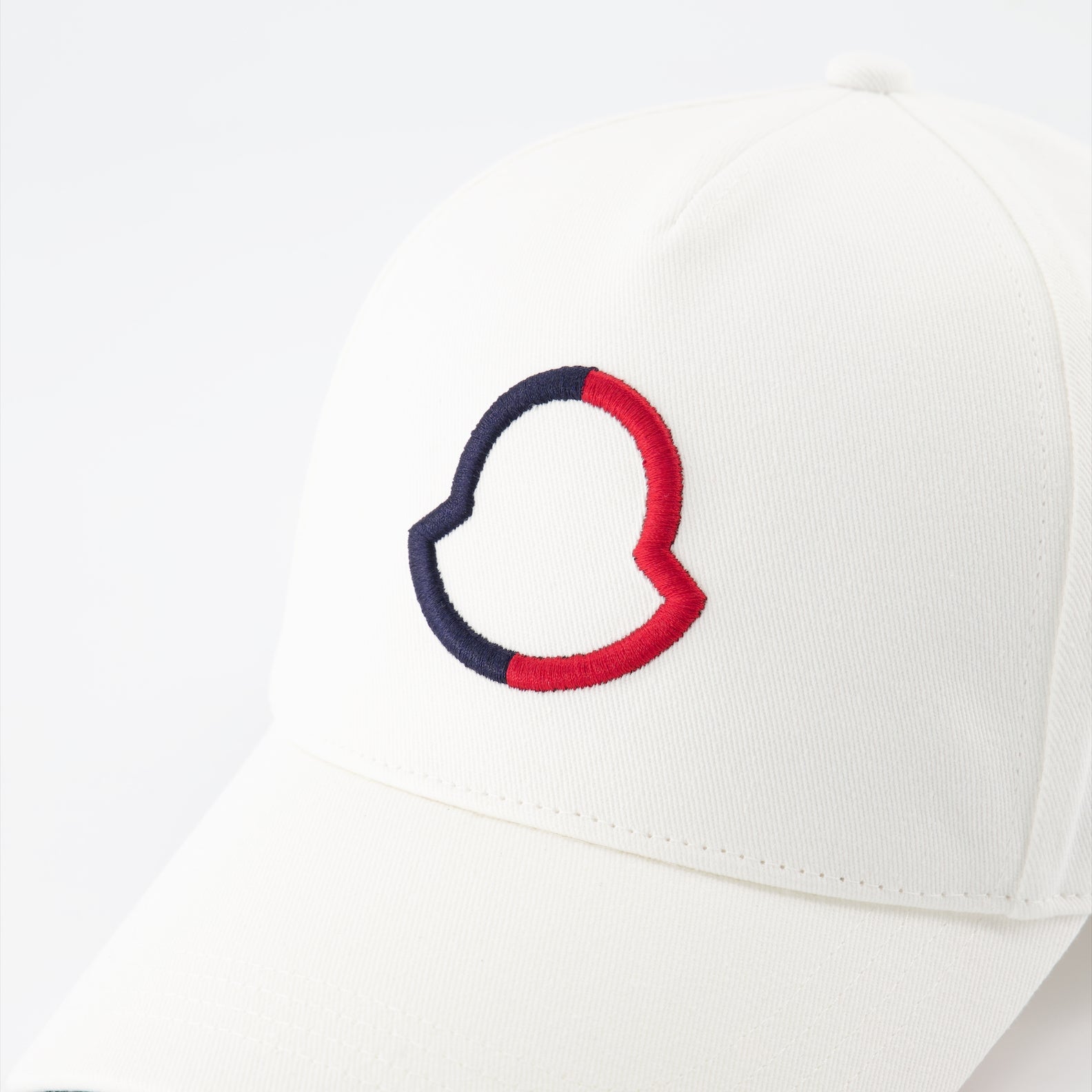 Hats, caps and beanies Logo cap Moncler White Man