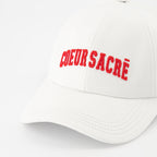 Casquette blanche Coeur Sacré