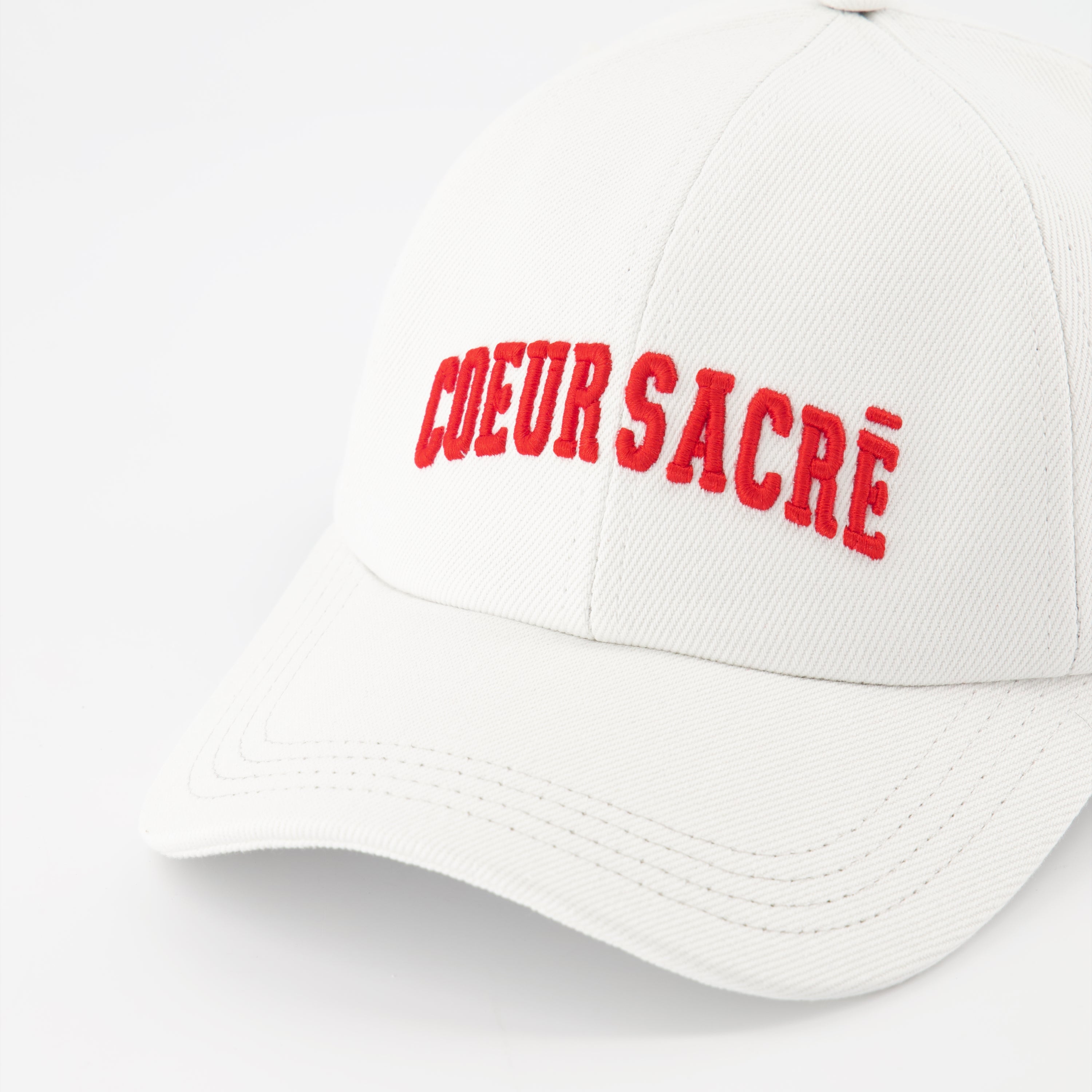 Casquette blanche Coeur Sacré
