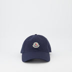 Hats, caps and beanies Logo cap Moncler Blue Man