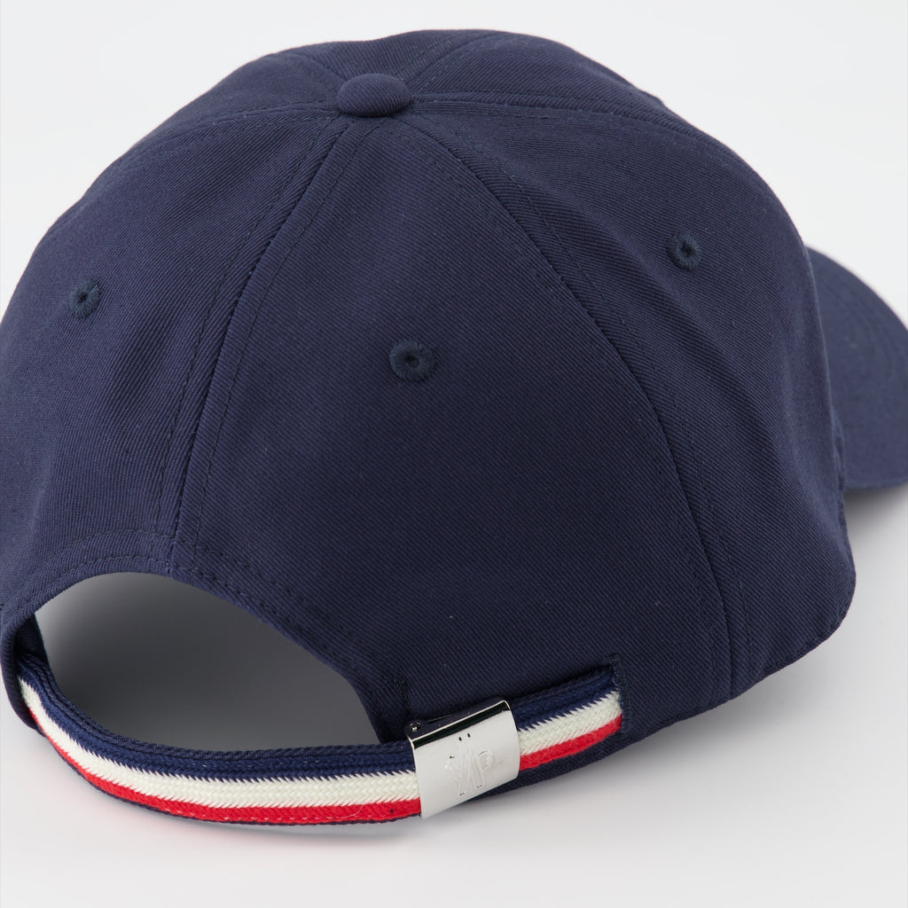 Hats, caps and beanies Logo cap Moncler Blue Man