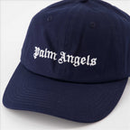 Hats, caps and beanies Logo cap Palm Angels Blue Man