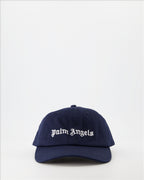 Hats, caps and beanies Logo cap Palm Angels Blue Man