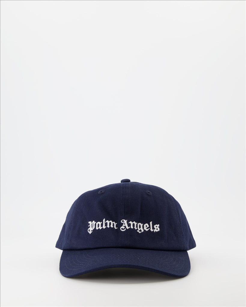 Hats, caps and beanies Logo cap Palm Angels Blue Man