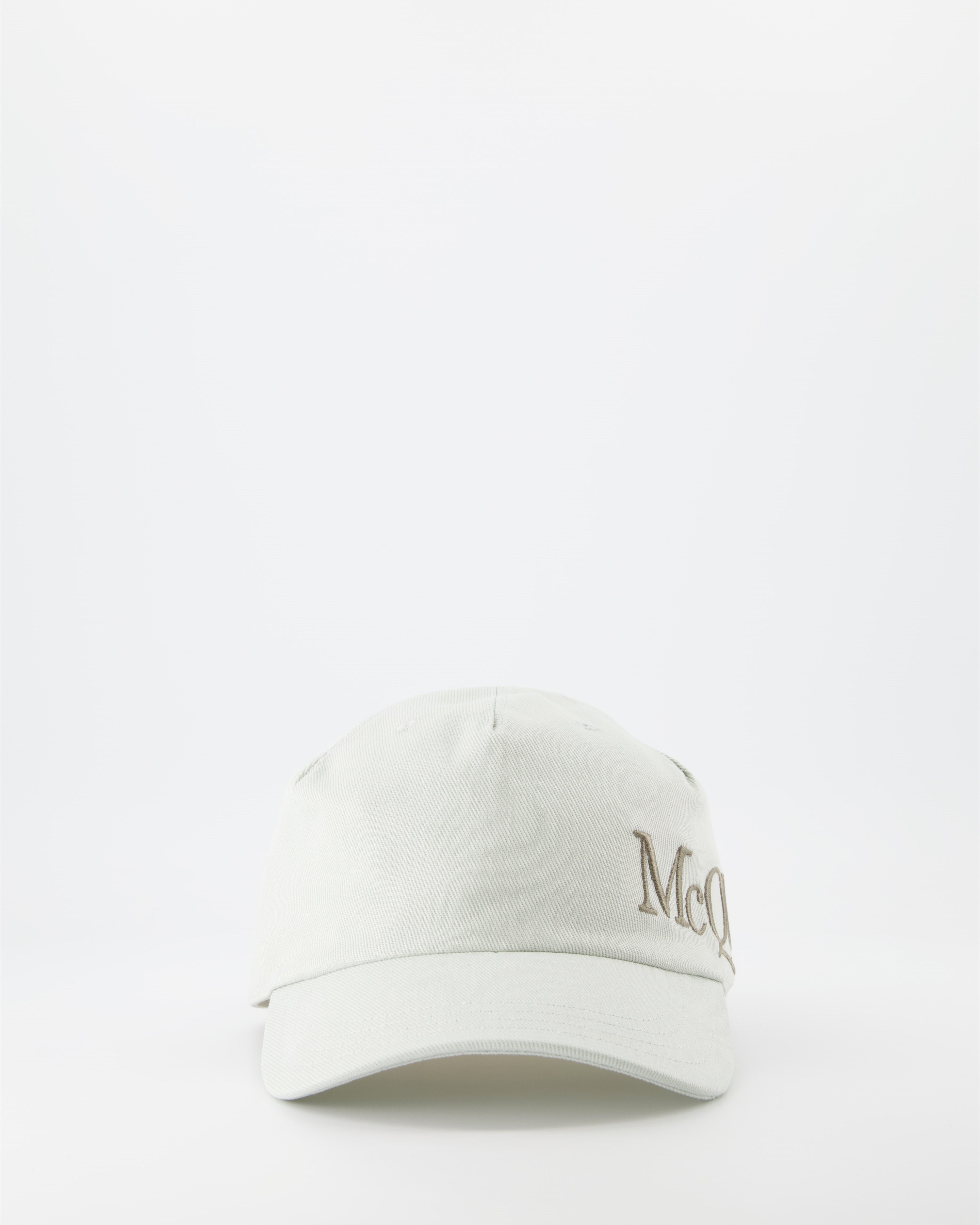 Chapéus, bonés e gorros Casquette à logo brodé Alexander McQueen Bege Homme