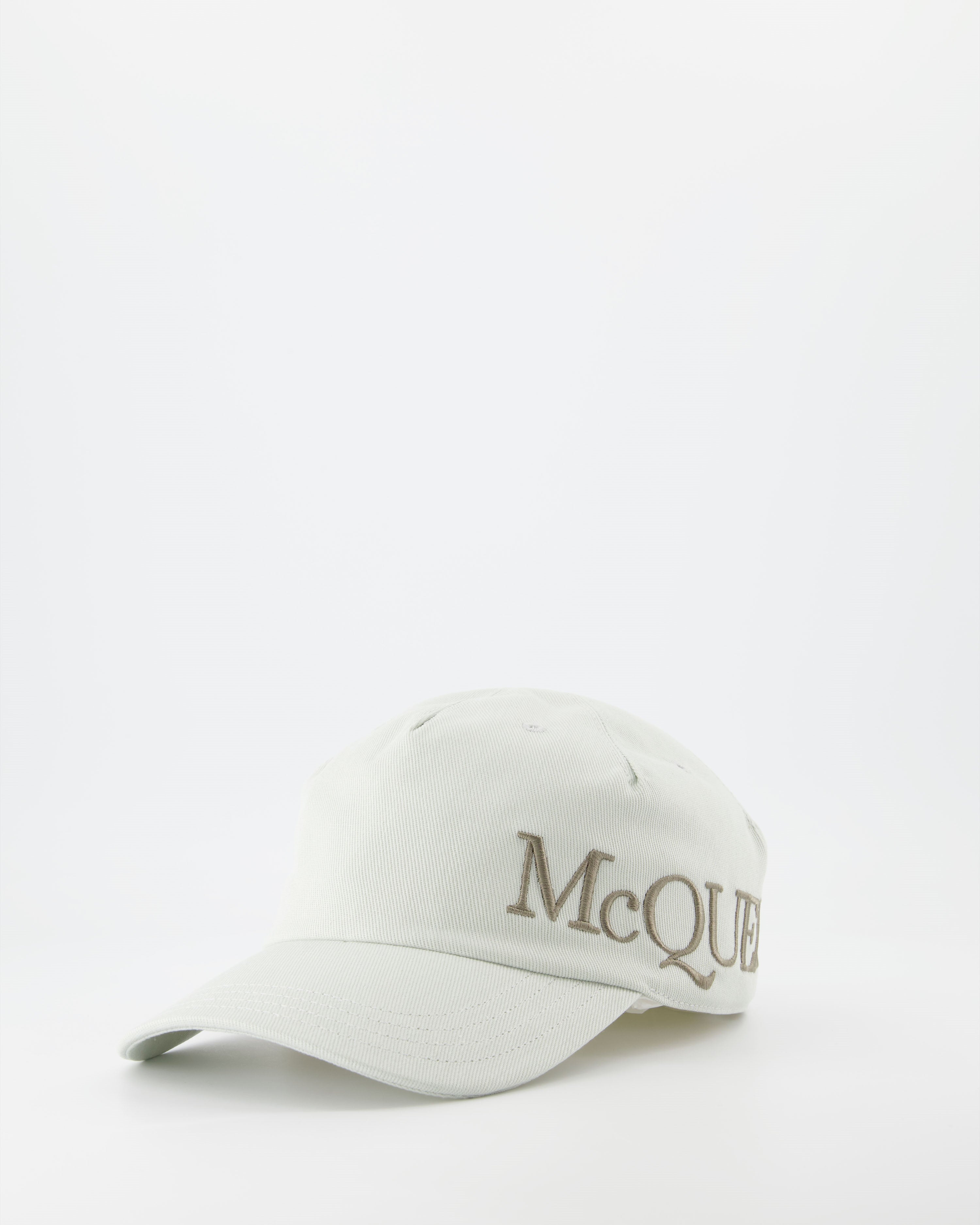 Chapéus, bonés e gorros Casquette à logo brodé Alexander McQueen Bege Homme