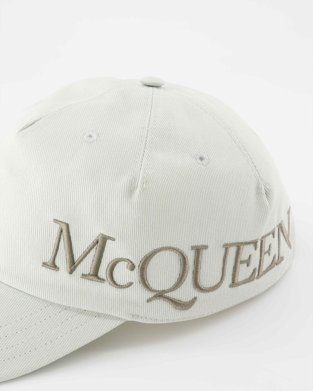 Chapéus, bonés e gorros Casquette à logo brodé Alexander McQueen Bege Homme