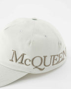 Chapéus, bonés e gorros Casquette à logo brodé Alexander McQueen Bege Homme