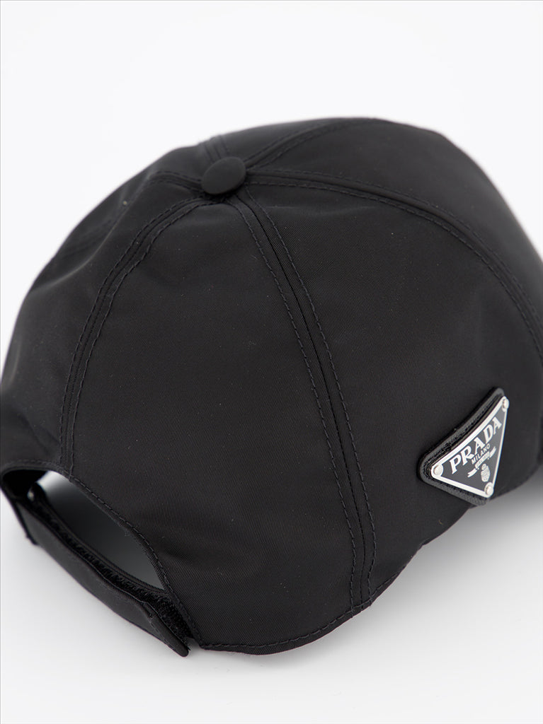 Cappelli, berretti e beanie Casquette en Re-Nylon Prada Nero Homme