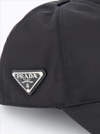 Cappelli, berretti e beanie Cappellino in Re-Nylon Prada Nero Femme