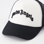 Chapeaux, casquettes et bonnets Casquette à logo Palm Angels Vert Homme