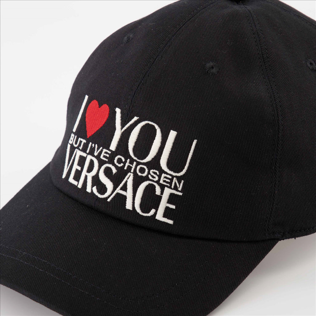 Gorras, sombreros y gorros Casquette I ♡ You Versace Negro Femme