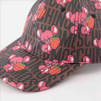 Hats, caps and beanies Monogram cap Moschino Brown Man