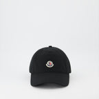 Chapeaux, casquettes et bonnets Casquette à logo Moncler Noir Femme