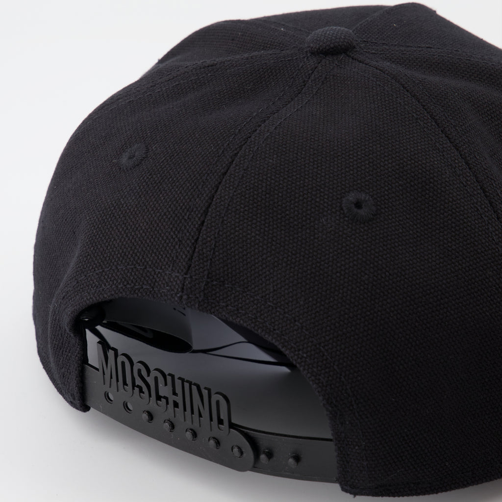 Chapéus, bonés e gorros Casquette à logo Moschino Preto Homme