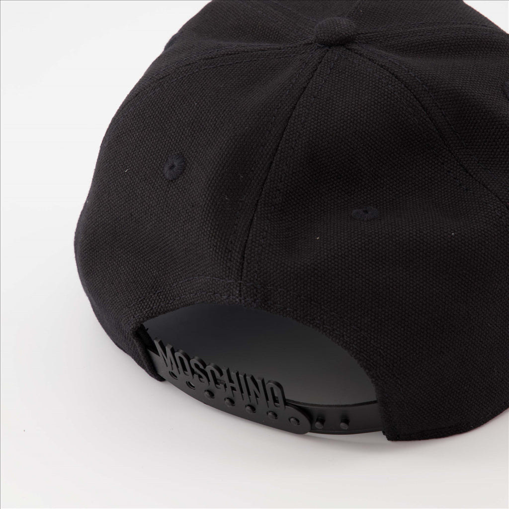 Chapeaux, casquettes et bonnets Casquette à logo Moschino Noir Homme