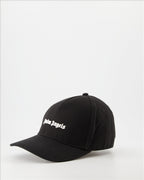 Hats, caps and beanies Logo cap Palm Angels Black Man