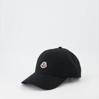 Chapeaux, casquettes et bonnets Casquette à logo Moncler Noir Femme
