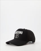 Chapeaux, casquettes et bonnets Casquette à logo Moschino Noir Homme