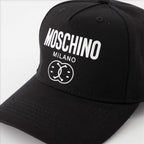 Chapeaux, casquettes et bonnets Casquette à logo Moschino Noir Homme