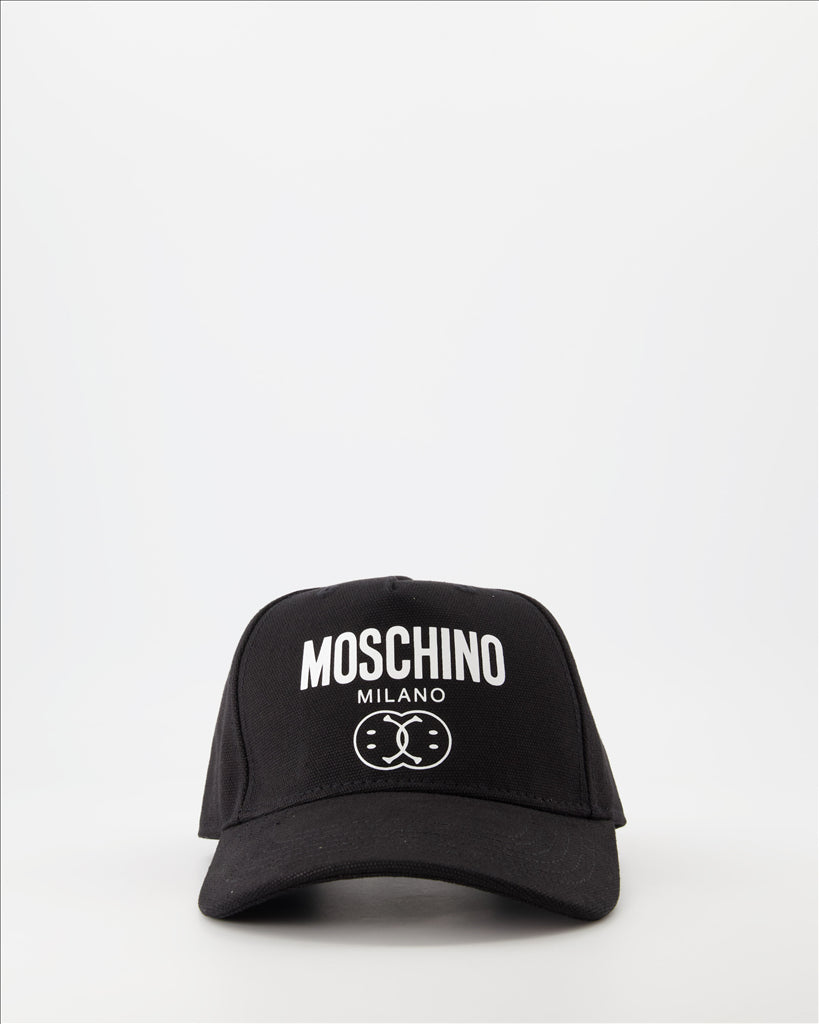 Chapeaux, casquettes et bonnets Casquette à logo Moschino Noir Homme