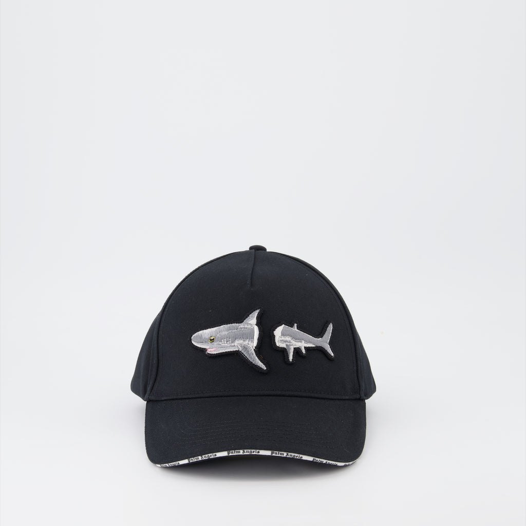 Hats, caps and beanies Broken Shark Cap Palm Angels Black Man
