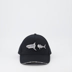 Hats, caps and beanies Broken Shark Cap Palm Angels Black Man