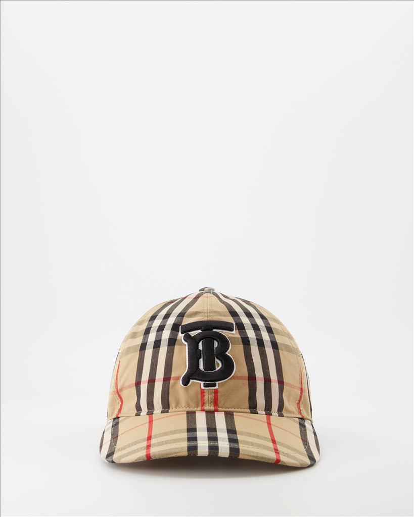 Chapéus, bonés e gorros Casquette à carreaux Burberry Bege Homme