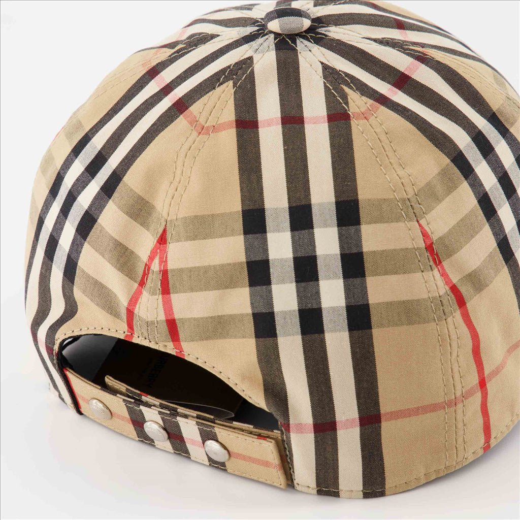 Chapéus, bonés e gorros Casquette à carreaux Burberry Bege Homme