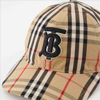 Chapéus, bonés e gorros Casquette à carreaux Burberry Bege Homme