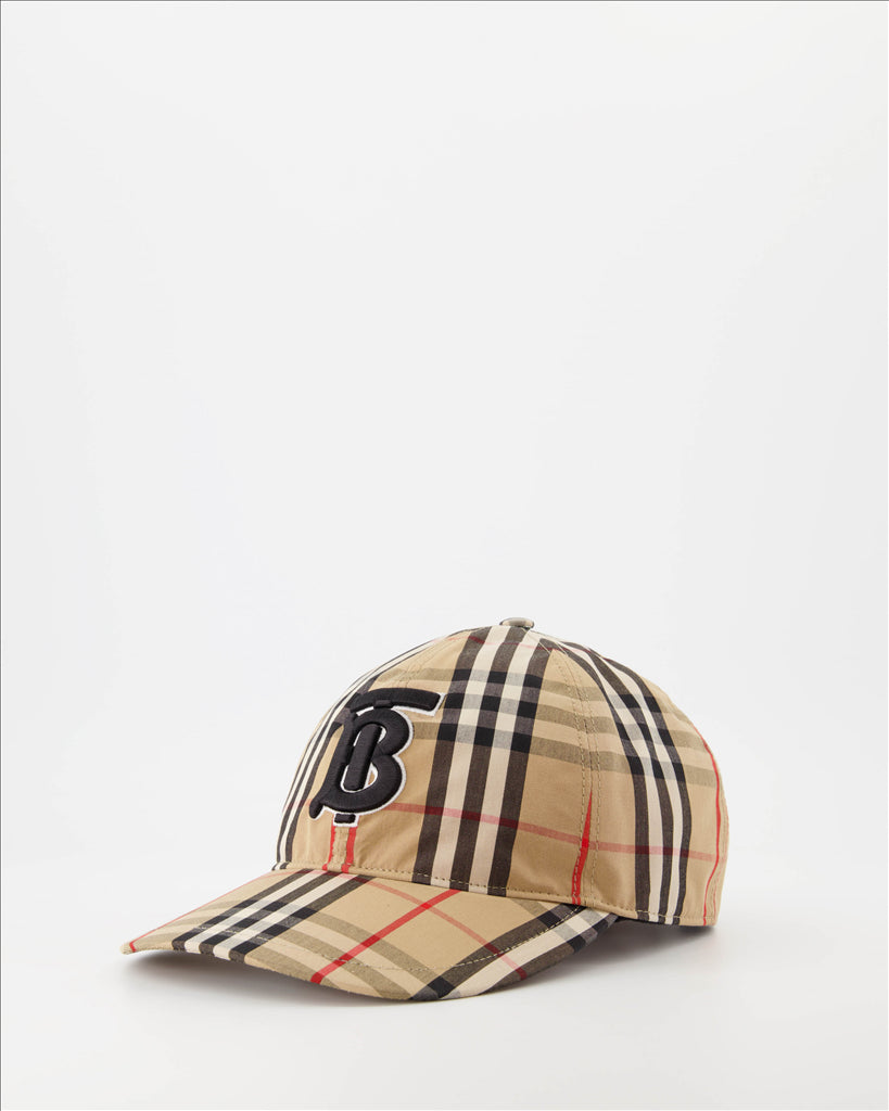 Chapéus, bonés e gorros Casquette à carreaux Burberry Bege Homme