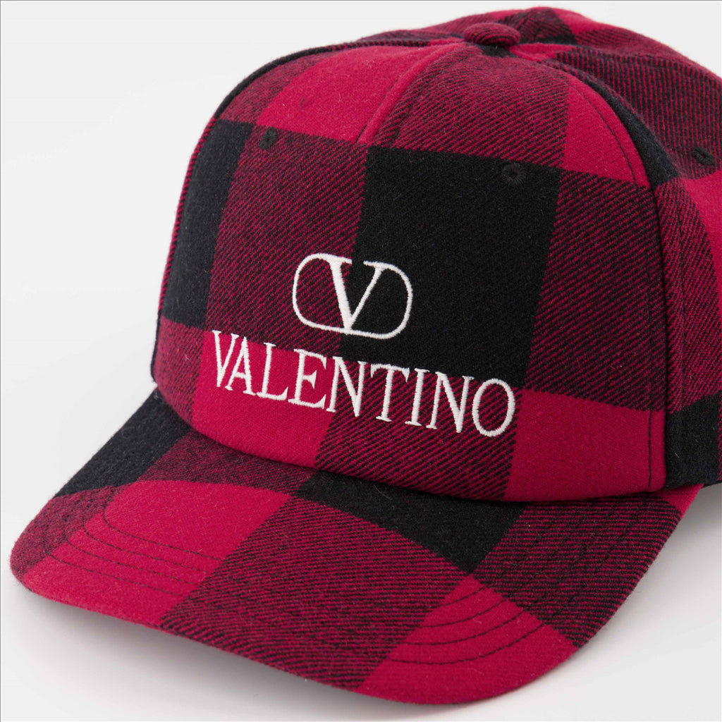 Chapeaux, casquettes et bonnets Casquette VLogo Valentino Garavani Rouge Homme