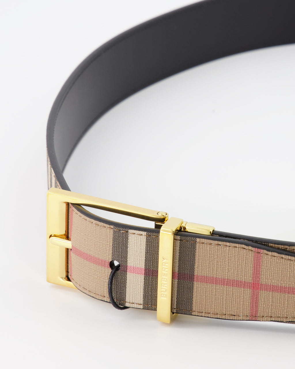 Ceintures Ceinture à carreaux Burberry Beige Homme