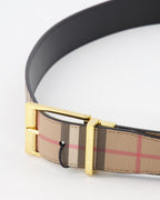 Ceintures Ceinture à carreaux Burberry Beige Homme