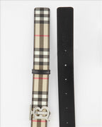 Ceintures Ceinture à carreaux Burberry Beige Femme