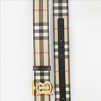 Ceintures Ceinture à carreaux Burberry Beige Femme