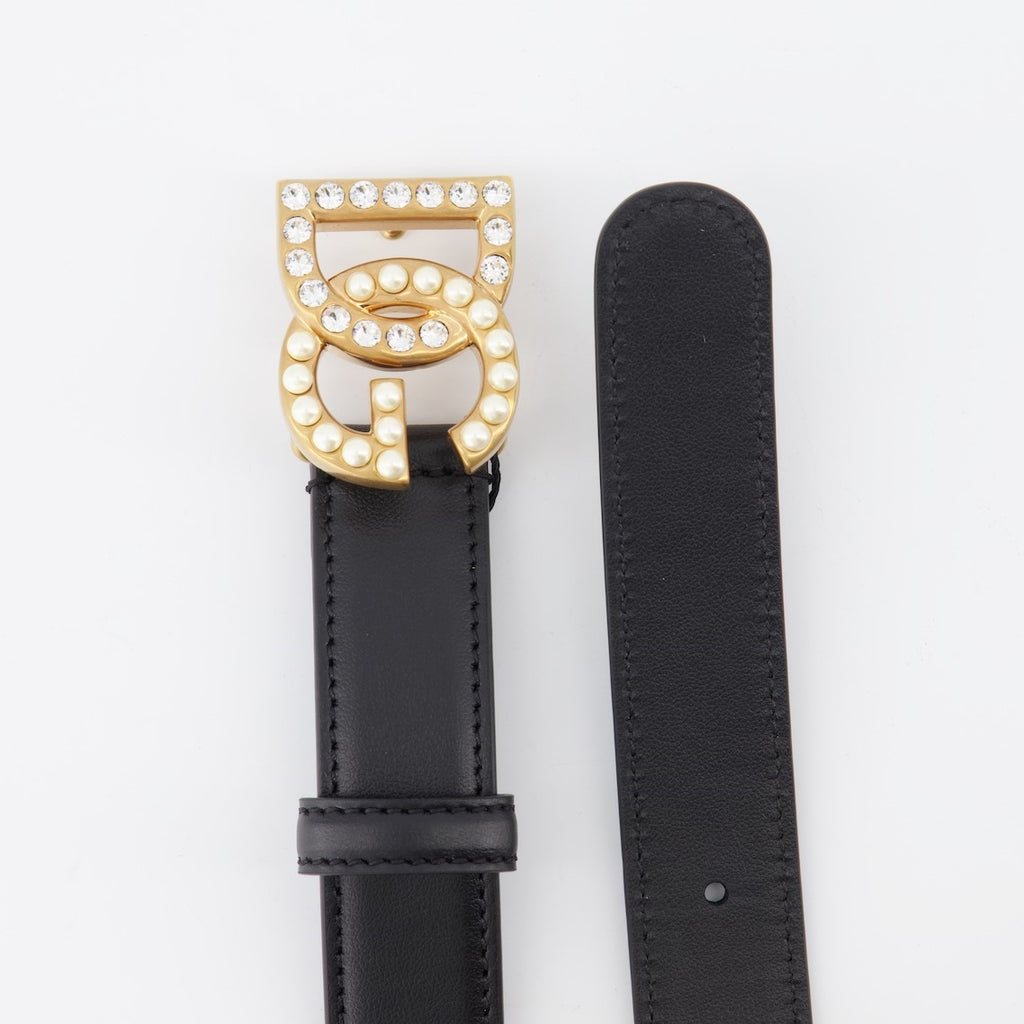 Ceintures Ceinture DG Dolce & Gabbana Noir Femme