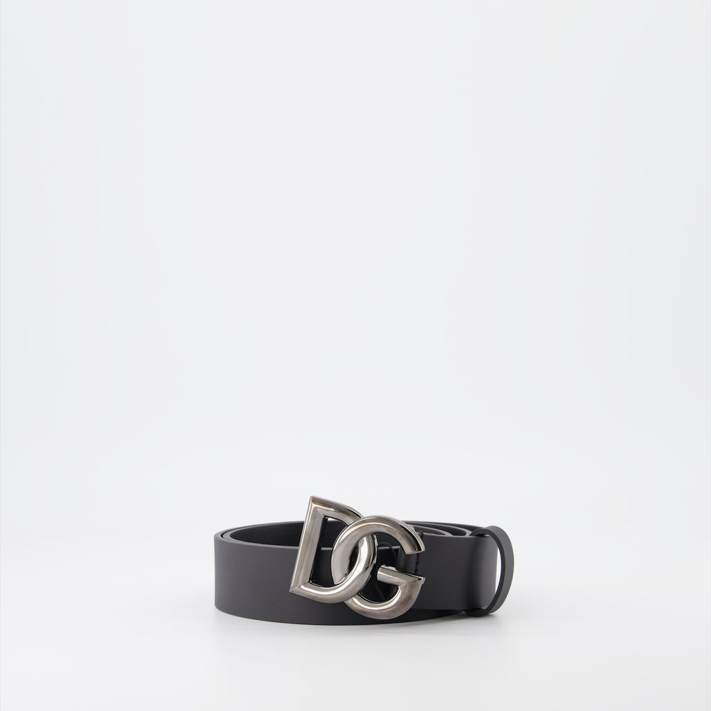 Belts DG Belt Dolce & Gabbana Black Man