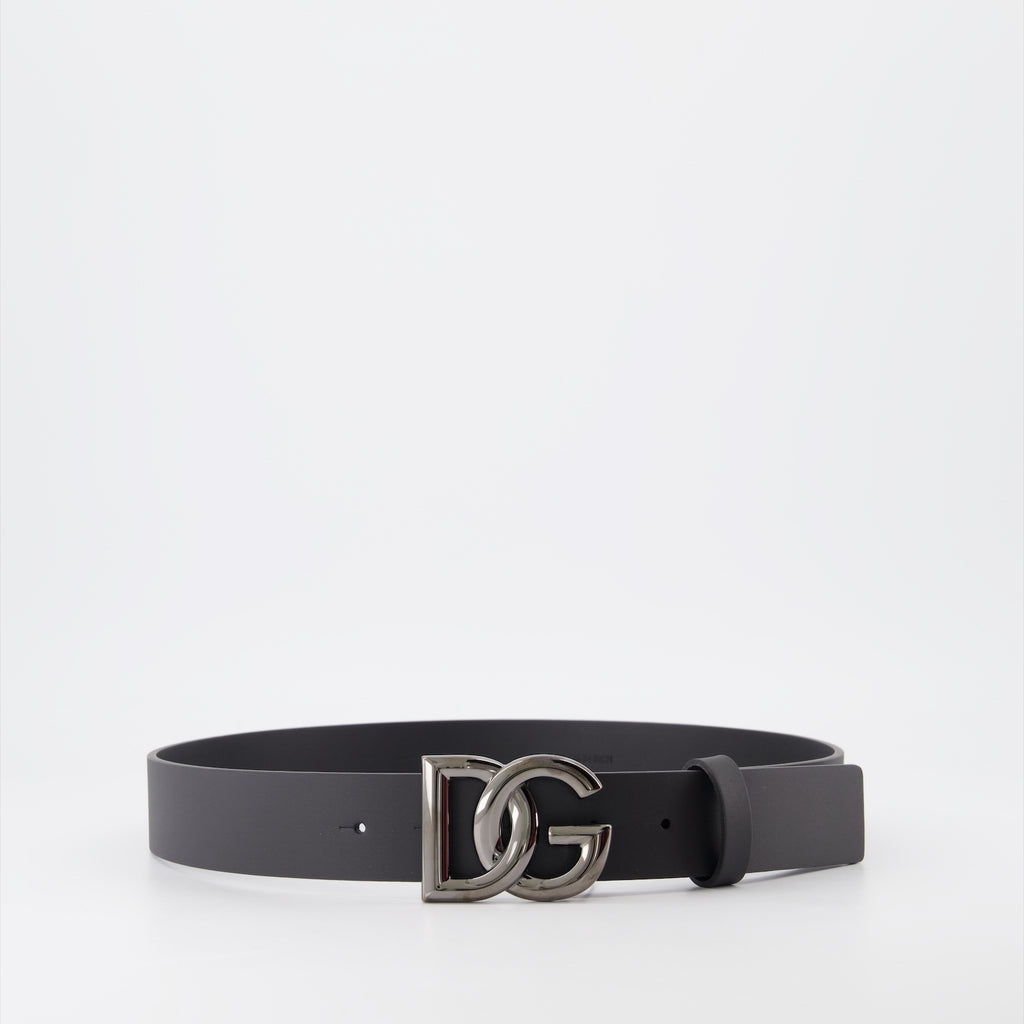 Belts DG Belt Dolce & Gabbana Black Man